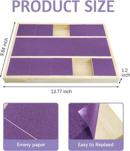 Wholesale Customizable Sustainable Wood Collapsible Simple Dog Claw Care Scratching Board and Nails <b>Pad</b> - Product Image 2