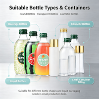 Machine de remplissage 4 têtes pour liquides parfumés, huile de noix et lait de buffle, capacité 1000 ml