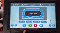 Tapis roulant électrique commercial YG FITNESS YG-T006 avec affichage des calories, écran tactile LCD, cadre en acier, garantie de 3 ans pour salle de sport