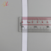 1.0CM Noir et Blanc Design Bande Web Élastique Sous-Vêtements Bandoulière Sangle De Soutien-Gorge