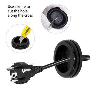 Anneaux de protection en caoutchouc EPDM, 200 pièces, 7 tailles, pour câbles et conduites électriques - Product Image 2