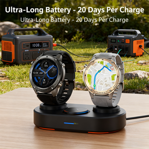 2025 <strong>Best</strong> Selling <strong>AMOLED</strong> <strong>Display</strong> GPS Sport <strong>Smartwatch</strong> for Men Fashionable 5ATM 500mAh BT <strong>Call</strong> Features IOS Compatible - Product Image 5