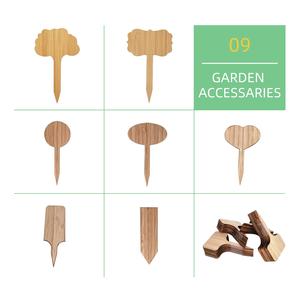 Différentes formes d'étiquette de plante de bambou pour le marquage et l'identification des <span class=keywords><strong>plantes</strong></span> au printemps - Product Image 4