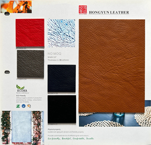 Vente Flash : Cuir synthétique microfibre durable en rouleau pour meubles, type cuir grainé écologique pour canapé, HY08KN - Product Image 6