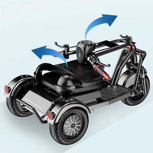 Nouveau modèle de véhicule électrique domestique à trois roues pour le transport de chariots de courses - Product Image 6