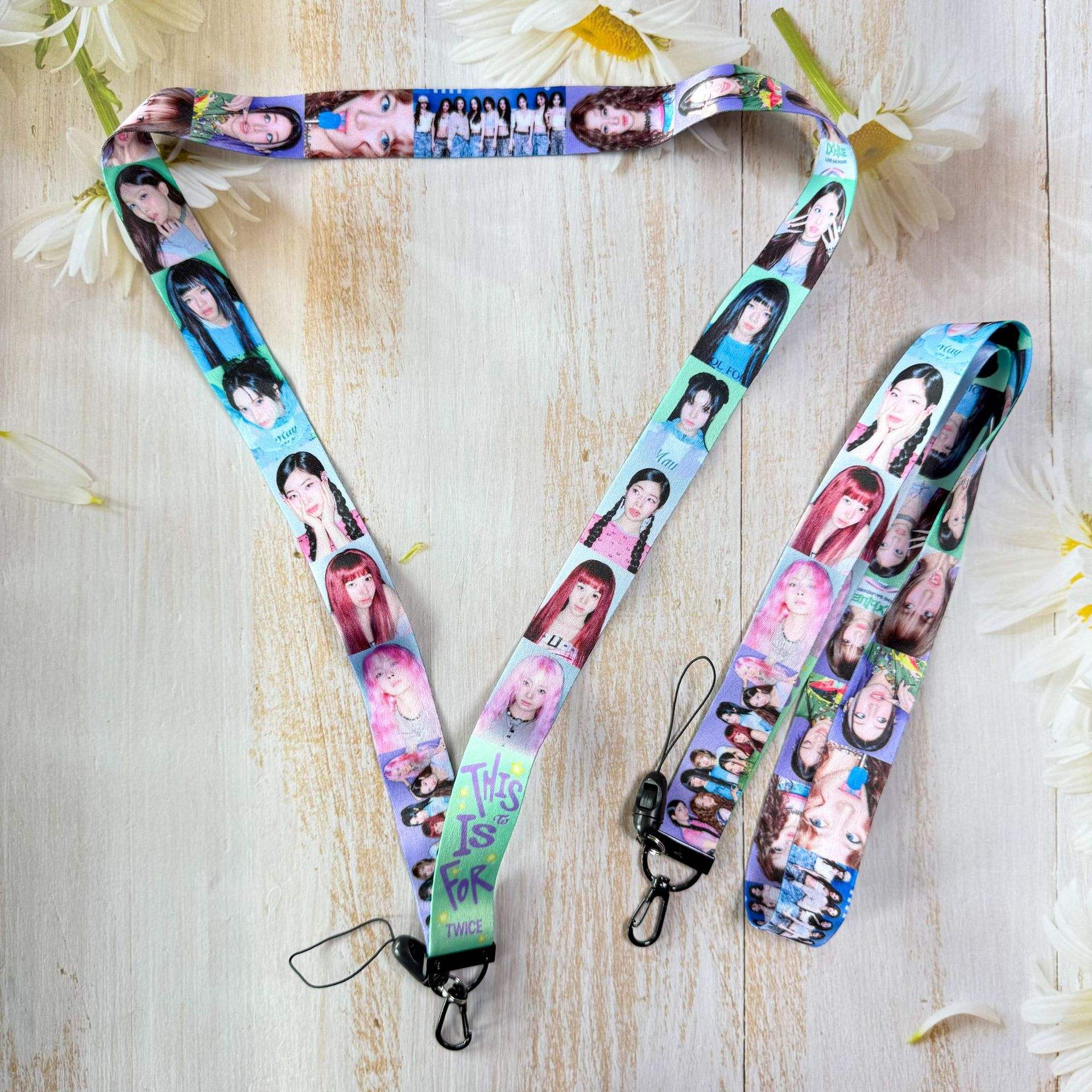 TWICE This Is for Phone Lanyard Nayeon Momo Sana Mina Tzuyu
