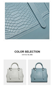 Sac à main pour femme de grande capacité, rétro, nouveau, tendance, sac à main de luxe, sacs à main de créateurs, sacs à main en cuir véritable pour femmes, sacs de grande taille - Product Image 3