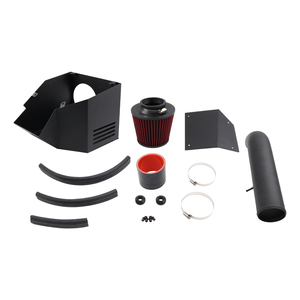 Sistema de Admisión de Aire Frío de Alto Rendimiento (Protector Térmico + Filtro de Alto Flujo) para Motor Toyota Tacoma 3.5L V6 AIM081-BK-RD - Product Image 6
