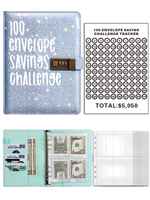 Enveloppes Joytop de taille A5 100 personnalisée en gros, jeu de classeurs avec serrure pour économiser de l'argent