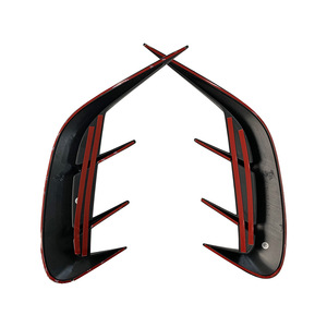 Ailerons arrière en fibre de carbone noire ABS de style adhésif pour Mercedes-Benz Classe C W206 Sport Edition - Product Image 4