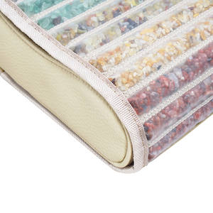 Chakra arcobaleno terapia termica a infrarossi lontani ioni negativi massaggio sanitario naturale cuscino di cristallo ametista - Product Image 4