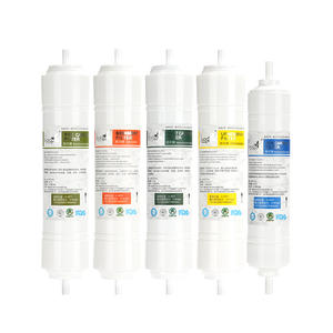 Cartouche filtrante à connexion rapide Sul de 11 pouces, purificateur d'eau à 3 points de raccordement, pré-filtre T33 en carbone et coton PP - Product Image 2