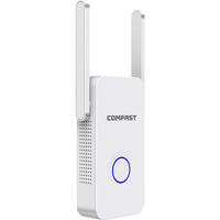 Routeur sans fil COMFAST CF-WR752AC 1200 Mbps, amplificateur WiFi, amplificateur Internet sans fil numérique double bande (5G+2.4G), répéteur Wi-Fi