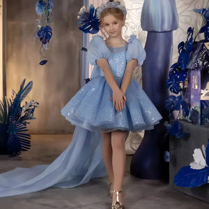 Abito blu lucido abiti <span class=keywords><strong>da</strong></span> <span class=keywords><strong>bambina</strong></span> in stile principessa <span class=keywords><strong>vestiti</strong></span> per bambini <span class=keywords><strong>vestiti</strong></span> <span class=keywords><strong>eleganti</strong></span> per bambini <span class=keywords><strong>vestiti</strong></span> <span class=keywords><strong>da</strong></span> <span class=keywords><strong>bambina</strong></span> <span class=keywords><strong>vestiti</strong></span> per le ragazze - Product Image 1