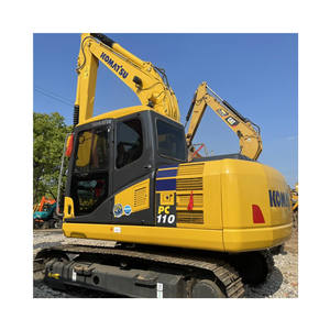 Excavadora Komatsu PC110 Usada, Pequeña Excavadora Komatsu 110 de Segunda Mano, 11 Toneladas en Buen Estado - Product Image 3