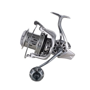 Caccia pesca re ELEHUA metallo filatura mulinello ad alta velocità 5.2:1 rapporto di trasmissione 7 + 1 cuscinetti a lungo raggio colata a destra H2-12000 - Product Image 2