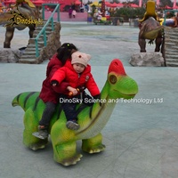 Éléphant et dinosaure animatroniques pour enfants, utilisables en extérieur et en intérieur - Idéal pour les écoles et les centres commerciaux