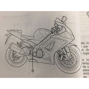 Manuale del proprietario Suzuki GSX-R1000 2007-2008: Guida all'uso e alla manutenzione - Product Image 5