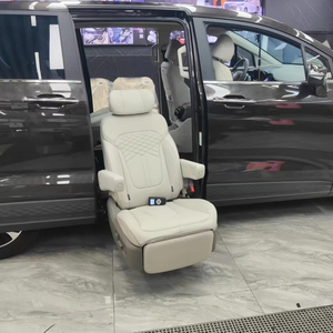 Asiento de Coche Eléctrico Ajustable de Cuero de Lujo YLD, Programable, Giratorio y Elevable, para Personas con Discapacidad, Usuarios de Sillas de Ruedas, Carga Máxima 150 kg - Product Image 1