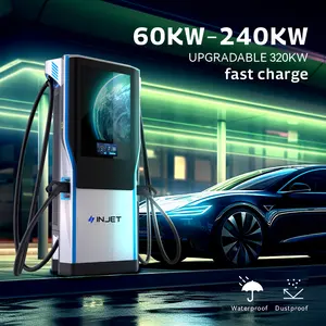 APP Commercial Dc Fast Ev Charger Industrial 60kw 120kw Floormounted 60kw 120kw Ccs2 400V Ocpp Level 3 Dc Fast Charger Station