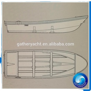 Barco de Pesca de Fibra de Vidrio Gather Yacht de 4.2m para Pescadores - Product Image 2