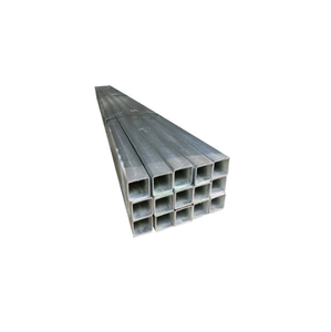 Tuyau en acier galvanisé Q235-Q355 de petit diamètre carré rectangulaire 6m/12m soudage ERW norme JIS SABS pour la construction GS KS - Product Image 1