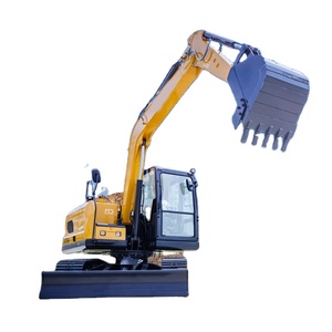 Mini-excavatrice sur chenilles XE75GA avec moteur turbocompressé, godet de 0,33 m, pompe et engrenage pour une productivité accrue - Product Image 2