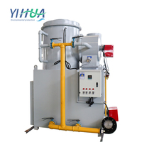 Incinerador de Residuos Industriales, Pirólisis de Alta Temperatura, 10-150 kg/h, Sin Humo ni Olor, Horno de Eliminación de Residuos Sólidos Peligrosos