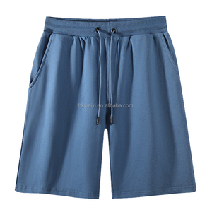 Shorts Deportivos de Felpa Francesa para Hombre al por Mayor, Tallas Grandes, Lisos, de 5 Pulgadas, para Gimnasio, Deportes, Aire Libre y Ropa Urbana, con Logotipo Personalizado - Product Image 3