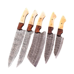 Damascus Steel Kitchen <b>Knife</b> <b>Set</b> Handmade Multi Purpose Cooking <b>Knife</b> Collection for Kitchens Premium Damascus Kitchen <b>Knife</b> <b>Set</b> - Product Image 1