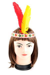 Coiffe de chef indien pour cosplay, accessoire de fête pour enfants et adultes, costume de Noël et de carnaval avec plumes, <span class=keywords><strong>prix</strong></span> d'usine, fournitures et accessoires - Product Image 5