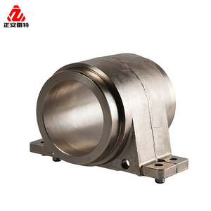 Pièce moulée par investissement de précision, moulage à la cire perdue, boîtier de palier à bride en acier moulé et acier inoxydable, OEM - Product Image 2