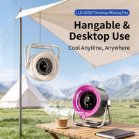 Ventilateur Turbo Ultra-Rapide en Gros 4000mAh Faible MOQ, Ventilateur à Soufflerie Violente à Vitesse Continue avec Poignée Anneau Métallique, Prise en Charge OEM ODM