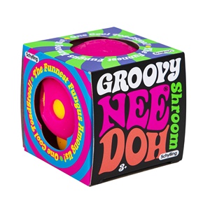 Juguete antiestrés de rebote lento NeeDoh Grooy Mushroom Flour Squeeze Squishy, transfronterizo - Product Image 1