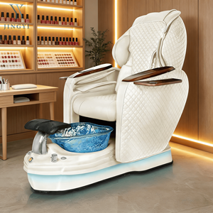 Poltrona <span class=keywords><strong>Pedicure</strong></span> Spa Più Venduta con Massaggio Shiatsu alla Schiena e Vasca Idromassaggio in Ceramica, Arredamento <span class=keywords><strong>per</strong></span> Salone di Bellezza - Product Image 1