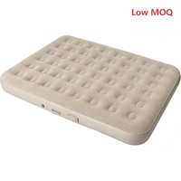 Lit d'air gonflable automatique avec pompe électrique intégrée, lumière nocturne, matelas en PVC floqué 25cm 40cm pour la maison et le camping