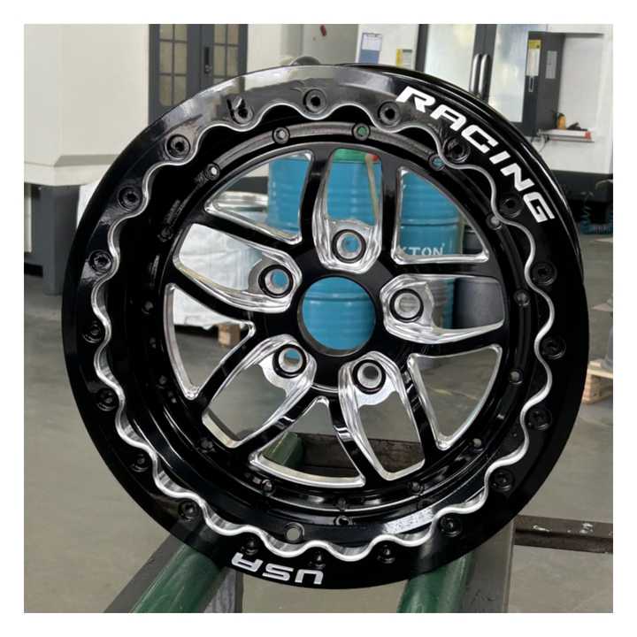Custom 18x12 18x11 17 18 19 20 Inch Real Beadlock Drag Race Forged ...