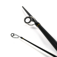 Caña de Pescar ZhanJing de Fibra de Carbono de Acción Rápida para Spinning, Baitcasting, Jigging y Fly Fishing, 1.8m/2.1m/2.4m/2.7m, Potencia Media Ligera, para Lago y Río