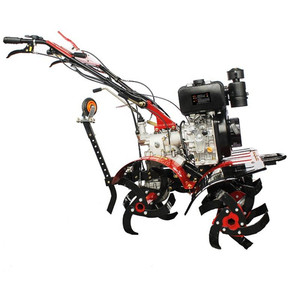 <b>Walk</b> Behind Small Tiller Cultivator <b>Machine</b> for Vegetable Field and Garden Farming - Product Image 2