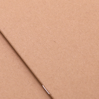 Carnet écologique A5 B5 A4 en papier kraft, couverture marron naturel, logo personnalisé, carnet de bureau pour étudiants, cahier d'exercices