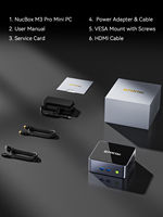 GMKtec M3 Pro Intel Core I5-13500H Gaming Mini PC 12-core 16-thread 16/32GB DDR4 512GB/1TB SSD Komputer PC Mini Gaming Komputer