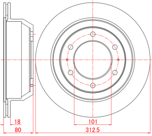<span class=keywords><strong>Disco</strong></span> de Freno Trasero OE 3502011K00 para Great Wall/HAVAL/Honda, Rotor de Freno, Suministro Directo de Fábrica, Descuento por Volumen - Product Image 5