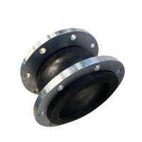 Joint d'expansion en caoutchouc avec extrémités à bride |   Accouplement flexible en caoutchouc EPDM/NBR pour pompe, tuyau, système CVC |   ANSI/DN50~DN600