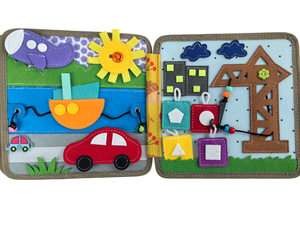 Sika Deer educativo viaje ocupado libro <span class=keywords><strong>Cervus</strong></span> Nippon niños pequeños fieltro ocupado tablero manchado ciervo Montessori juguete sensorial para niños - Product Image 6