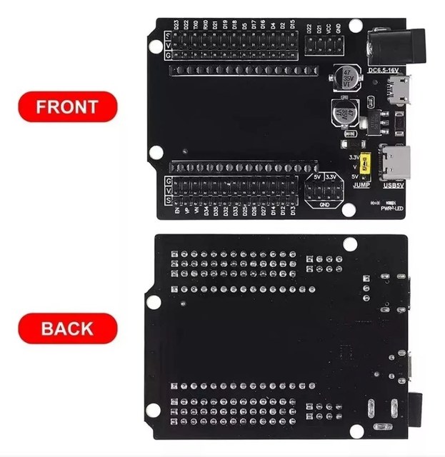 ESP32 Expansion Board GPIO Breakout Board 30Pin ESP32 Development Board (ESP32 DEVKIT V1) for Consumer Electronics