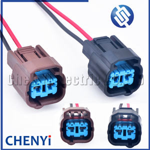 ปลั๊กโซลินอยด์สำหรับ Kubota เซ็นเซอร์วัดอุณหภูมิน้ำกันน้ำสำหรับรถยนต์2ขา - Product Image 2