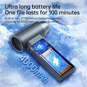 4000mAh Kabelloser Elektrischer Luftstaubsauger mit LED-Anzeige 130000 U/min Mini-Turboventilator für Effektive Reinigung und Schneebeseitigung - Product Image 3