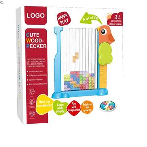<span class=keywords><strong>3d</strong></span> Russische Bouwstenen Stapelen Bordspel Logisch Denken Training Speelgoed Schattige Specht <span class=keywords><strong>3d</strong></span> Hersenen Bouwstenen - Product Image 6
