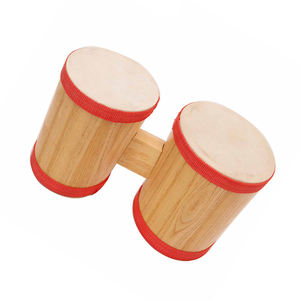 Instrumentos Musicales al por Mayor Singapur Mini Bongos Hechos <span class=keywords><strong>de</strong></span> Piel Animal - Product Image 5