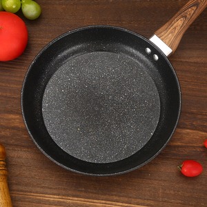 Commercio all'ingrosso <span class=keywords><strong>Set</strong></span> di <span class=keywords><strong>pentole</strong></span> a <span class=keywords><strong>induzione</strong></span> con antiaderente Ford alluminio Fry Pan manico in legno e copertura in vetro Wok per la cottura - Product Image 5